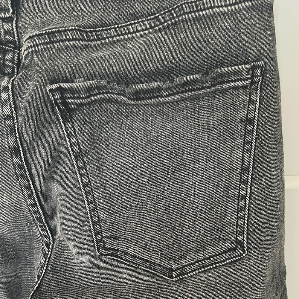 Agolde Charcoal Distressed Denim - Picture 8 of 9